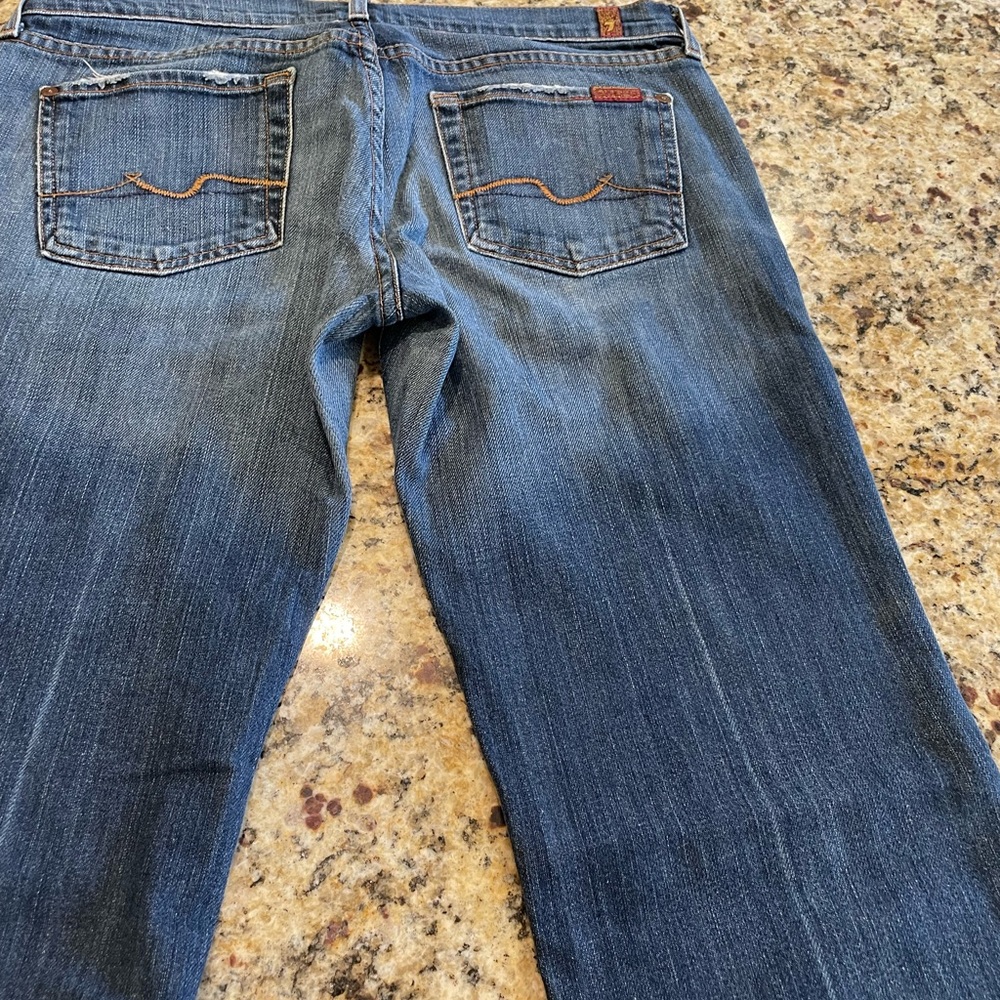 7 for all mankind boot cut jeans